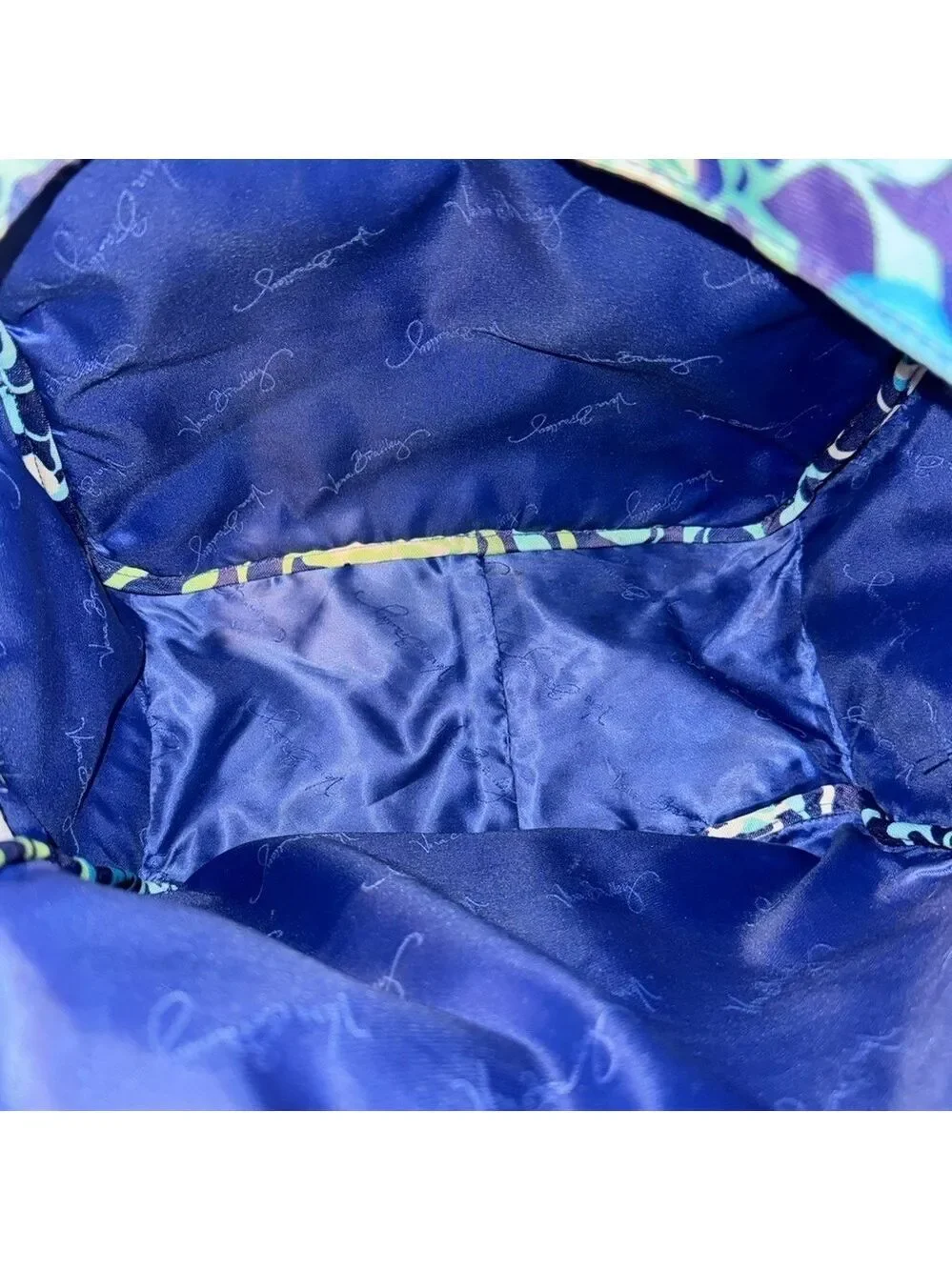 Vera Bradley Blue Floral Backpack